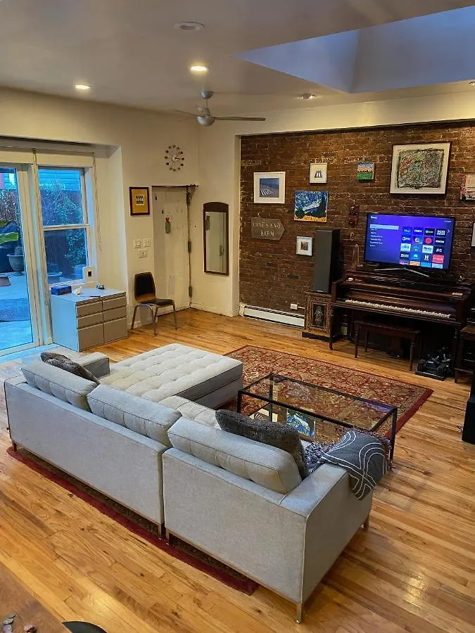 Appartamento Carriage House Williamsburg Brooklyn Nyc Huge Studio New York Stati Uniti