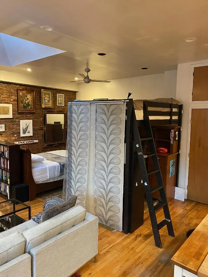 Appartamento Carriage House Williamsburg Brooklyn Nyc Huge Studio New York 0*,